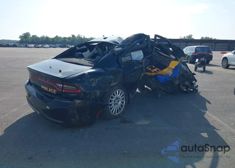 2018 Dodge Charger Police из США, поврежденный, VIN 2C3CDXKT1JH174730